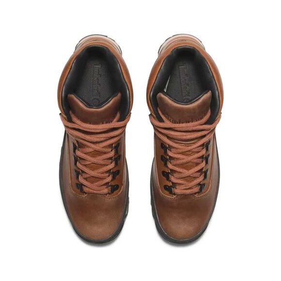 TIMBERLAND Euro Hiker Rust / Black Mid GORE-TEX Waterproof Boot MENS 9 Trail NEW - Picture 15 of 16